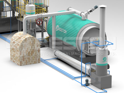tire pyrolysis plant