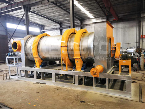 coconut shell charcoal making machine